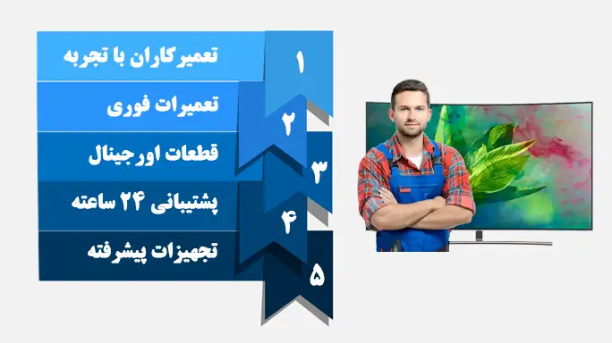 خدمات نمایندگی تعمیرات تلویزیون مارشال
